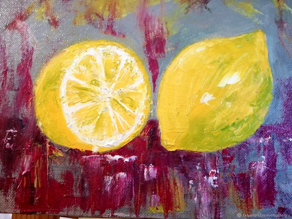 Impasto lemons