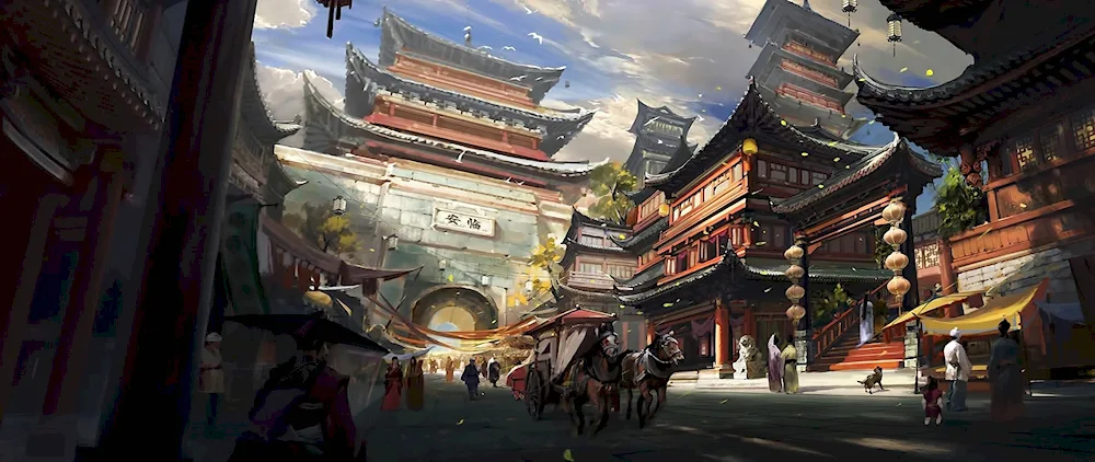 Tokyo Imperial Palace art