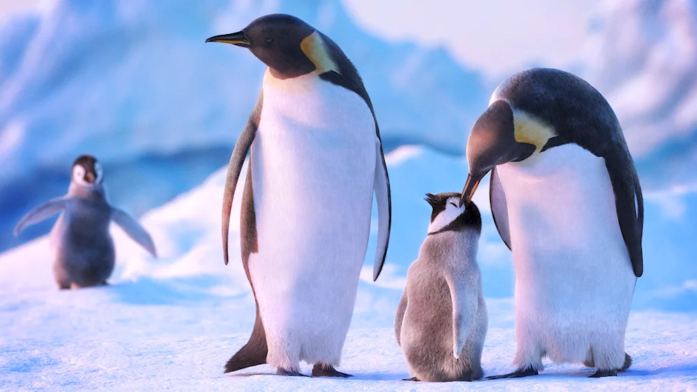 The Emperor Penguin in Antarctica