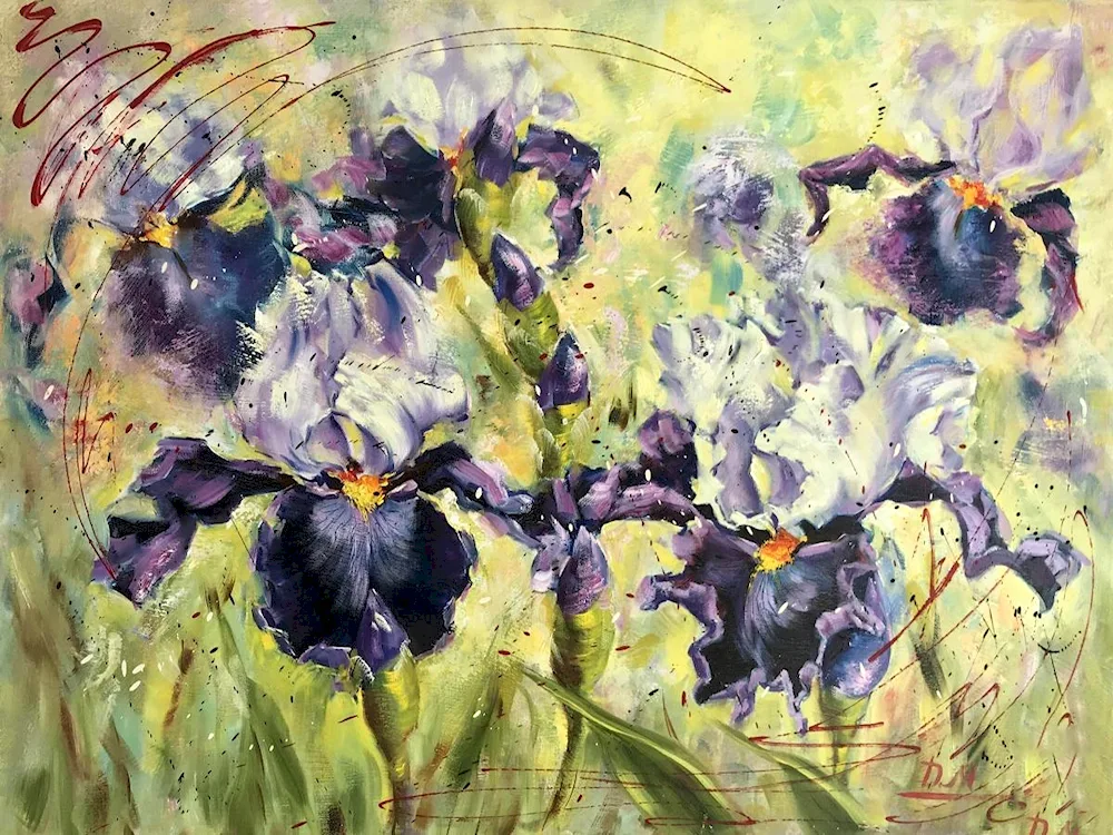 Timothy Easton irises