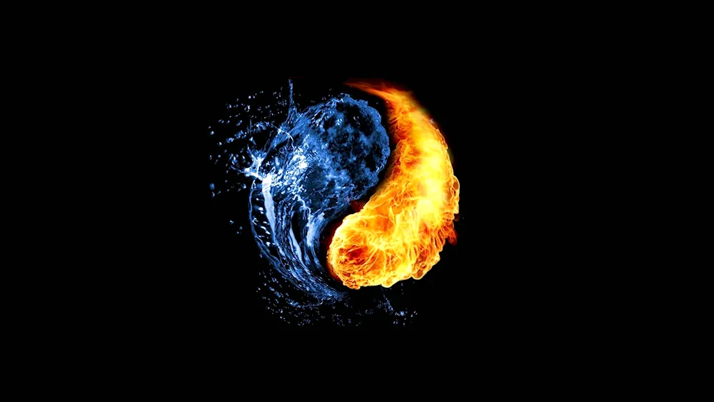 Yin Yang Fire and Water
