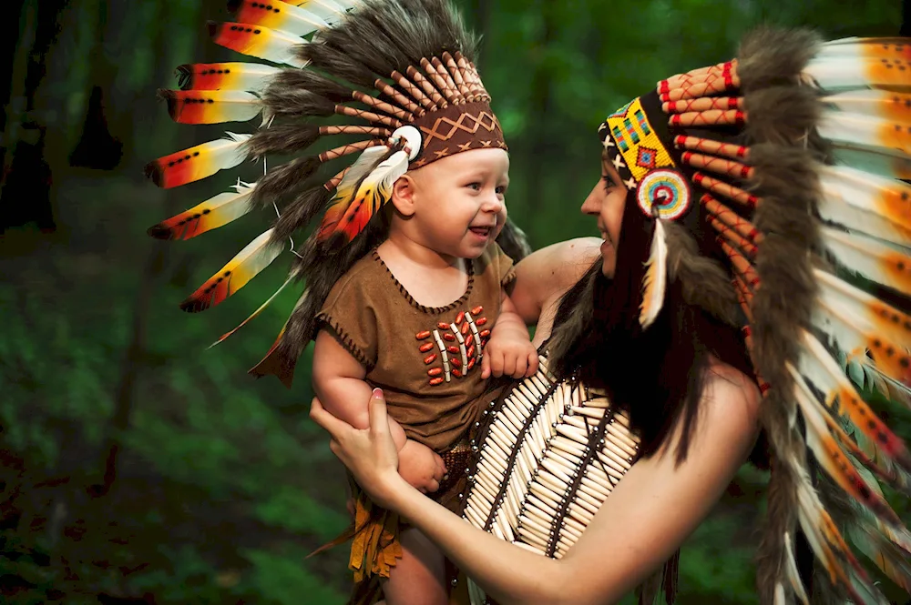 Indians North American prairie