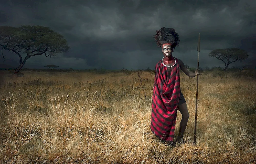 African landscapes in painting