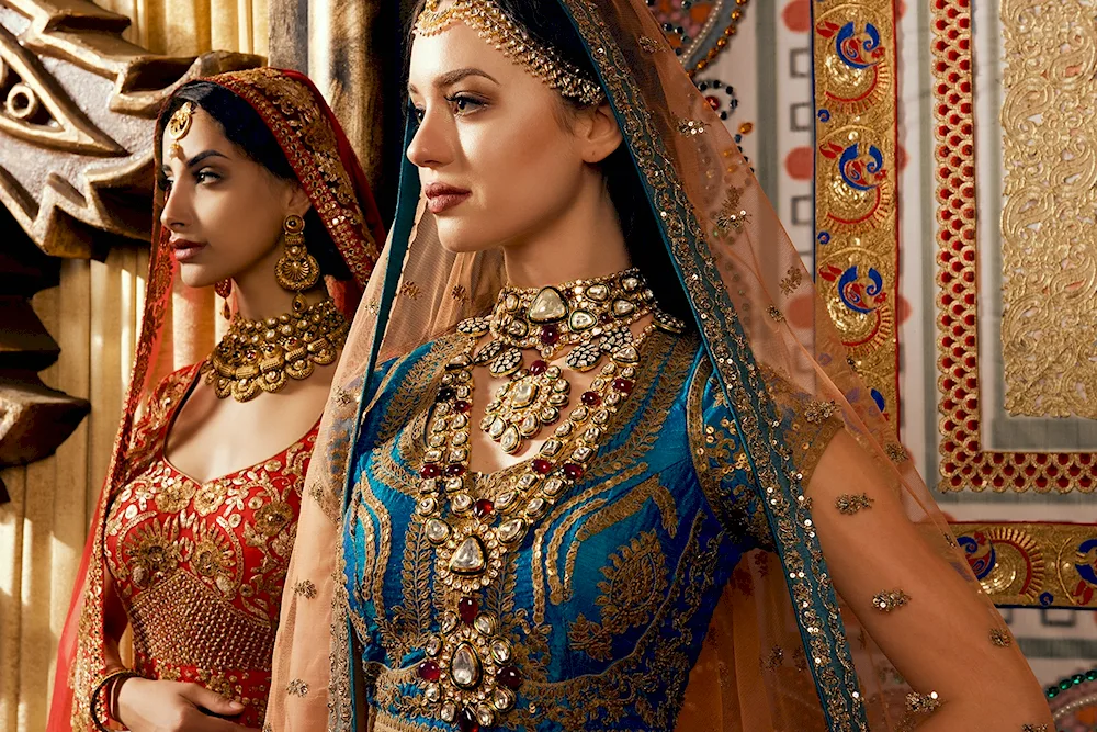 Indian bride wedding sari