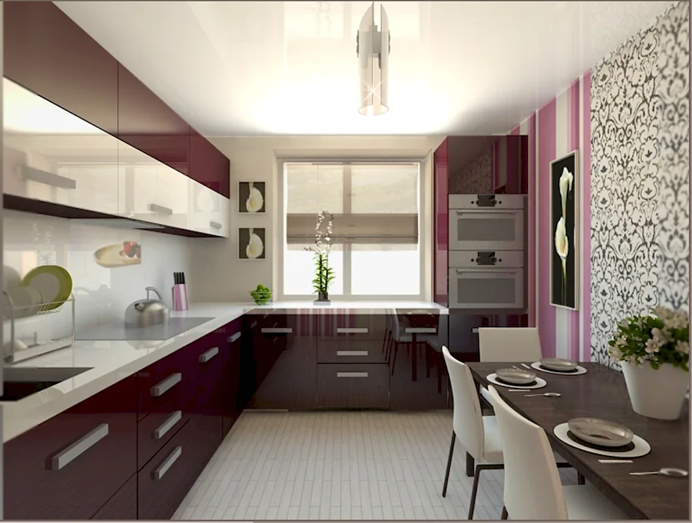 Kitchen interior 10m2