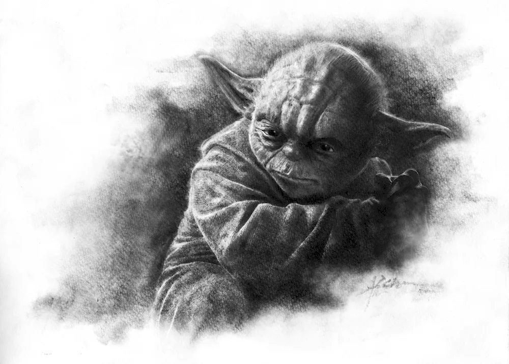 Yoda colouring