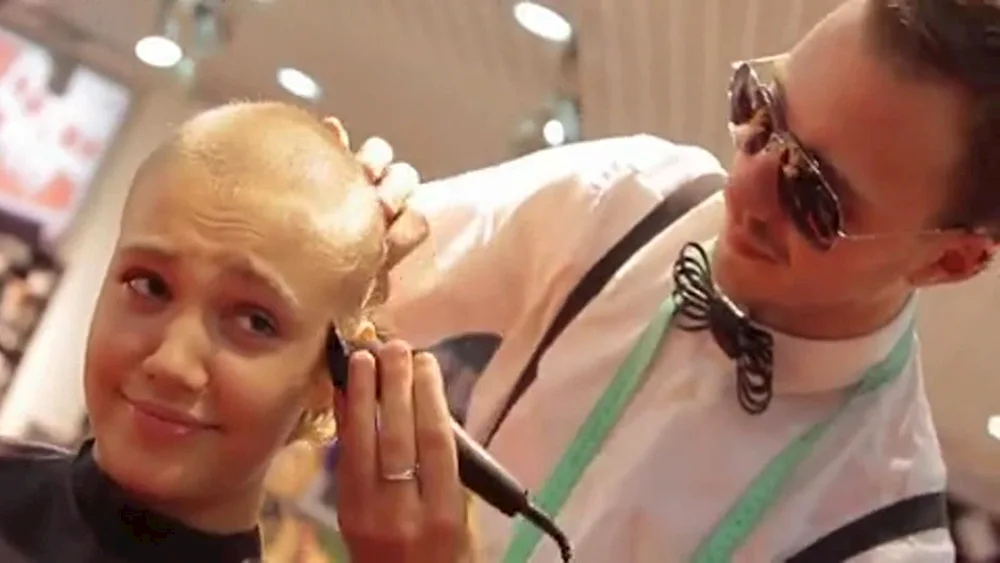 Irina Izborskaya bald