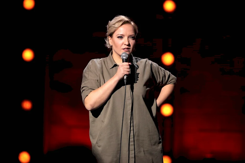 Standup comedian Irina Prikhodko