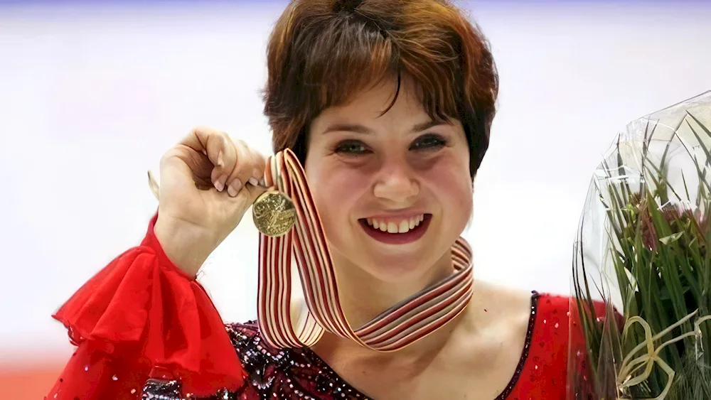 Irina Slutskaya figure skater