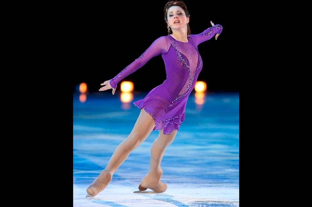 Irina Slutskaya figure skater