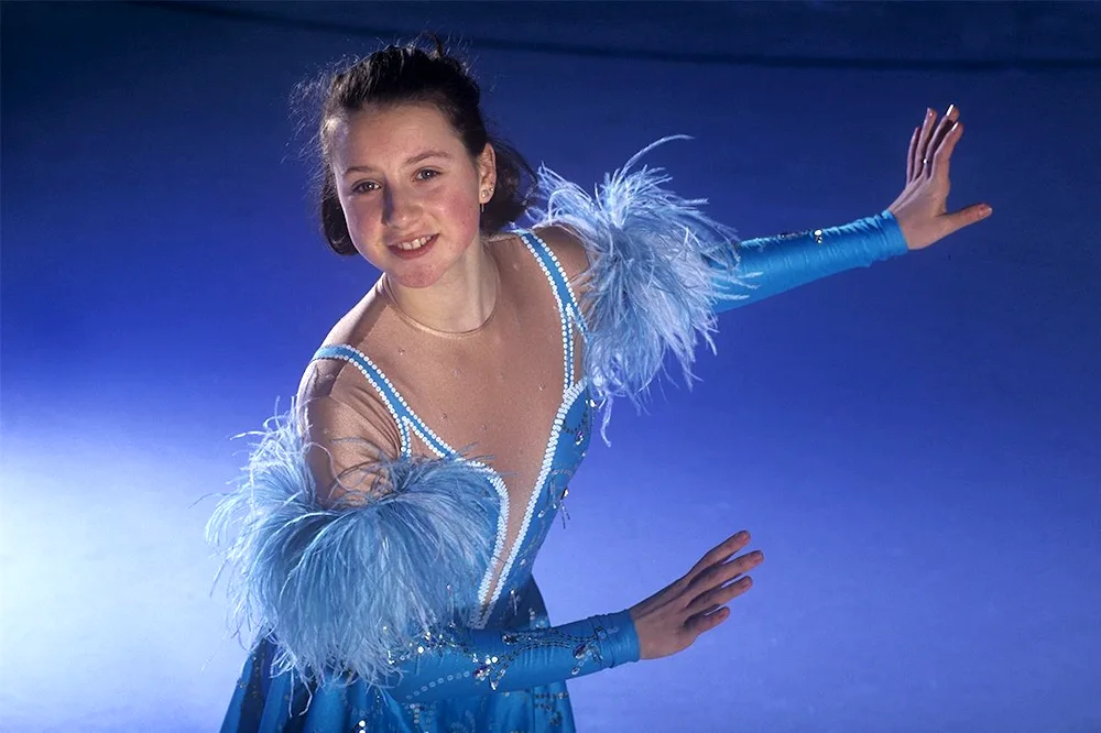 Irina Slutskaya figure skater