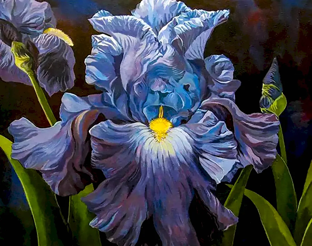 Igor Yanovsky artist irises