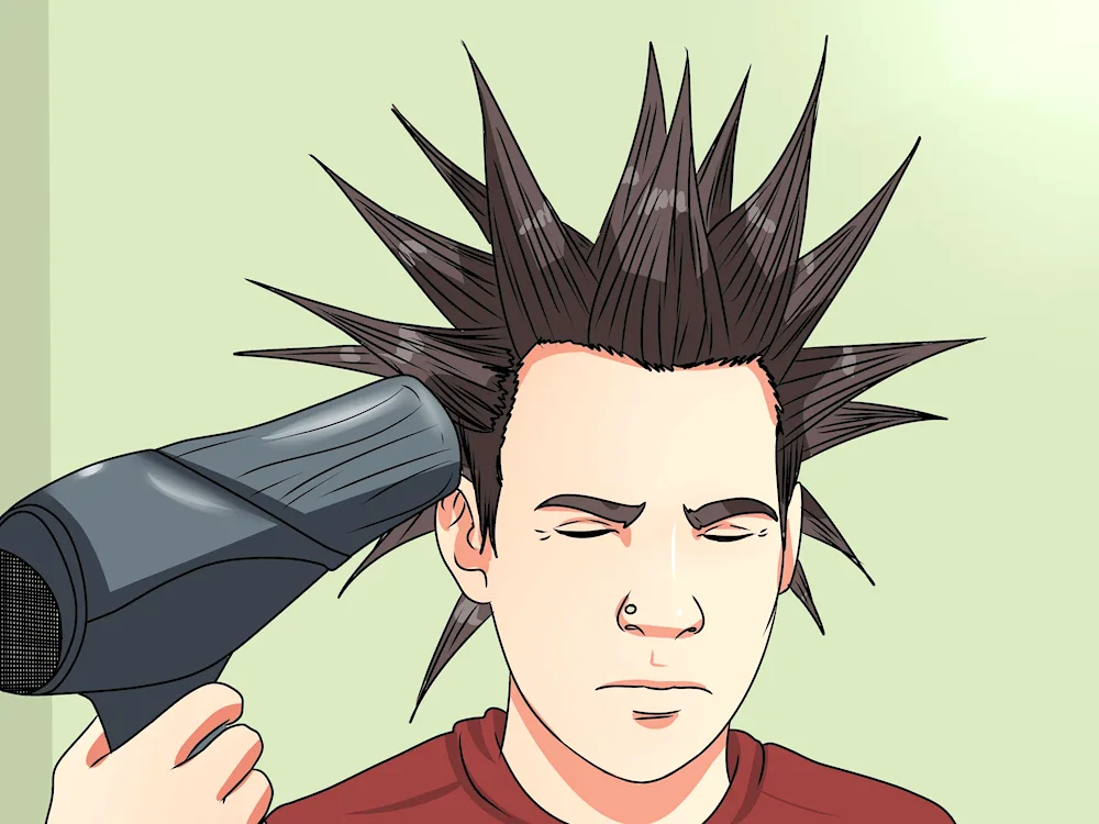 Liberty Spikes haircut