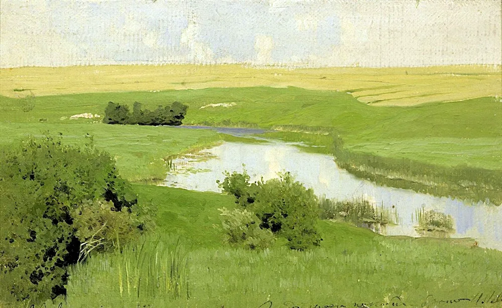 Isaac Levitan River Istra