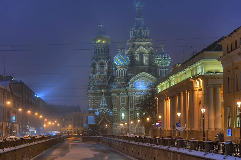 Isaakievsky Cathedral from Griboedov Canal