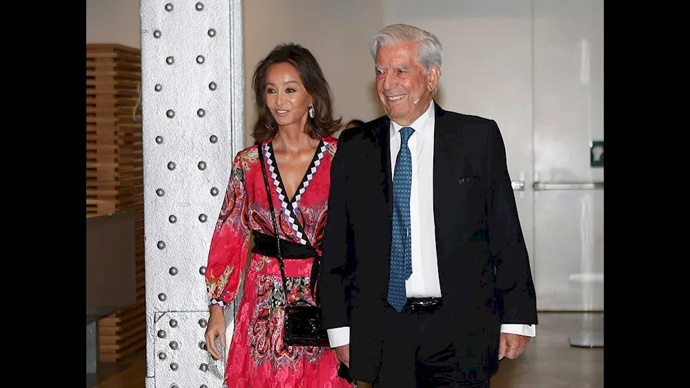 Isabel Preisler and Mario Vargas Llosa