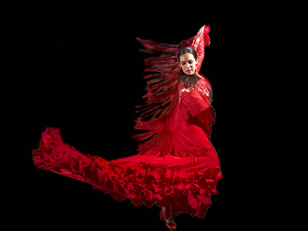 Spanish flamenco dance