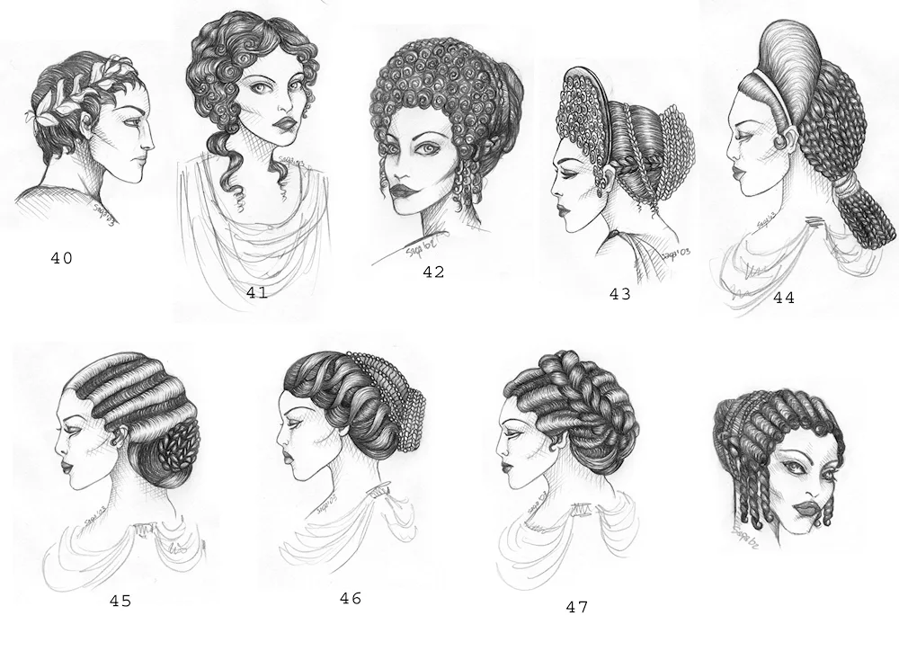 Historical hairstyles