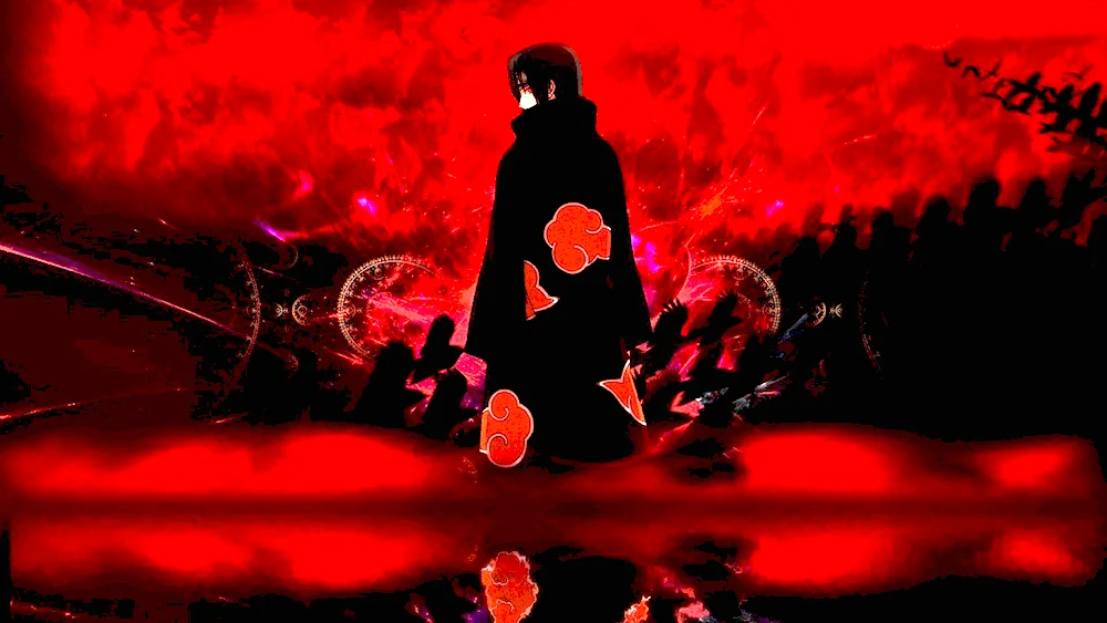 Itachi Uchiha Sharingan 4k