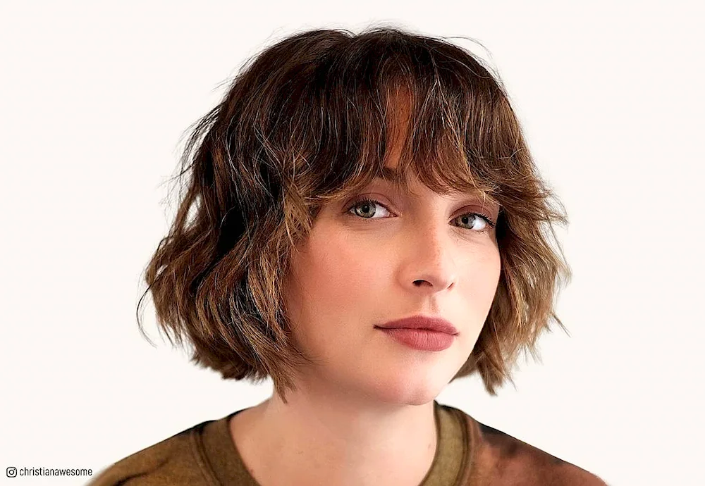Italian bob haircut