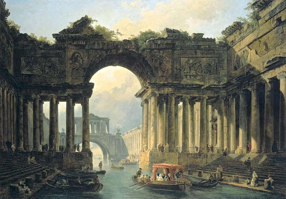 Hubert Robert 1733-1808. ‘Ruins"