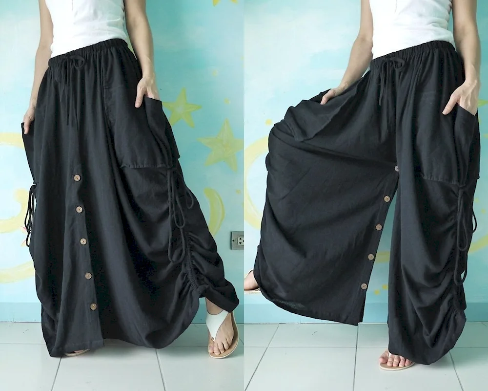 Skirt trousers