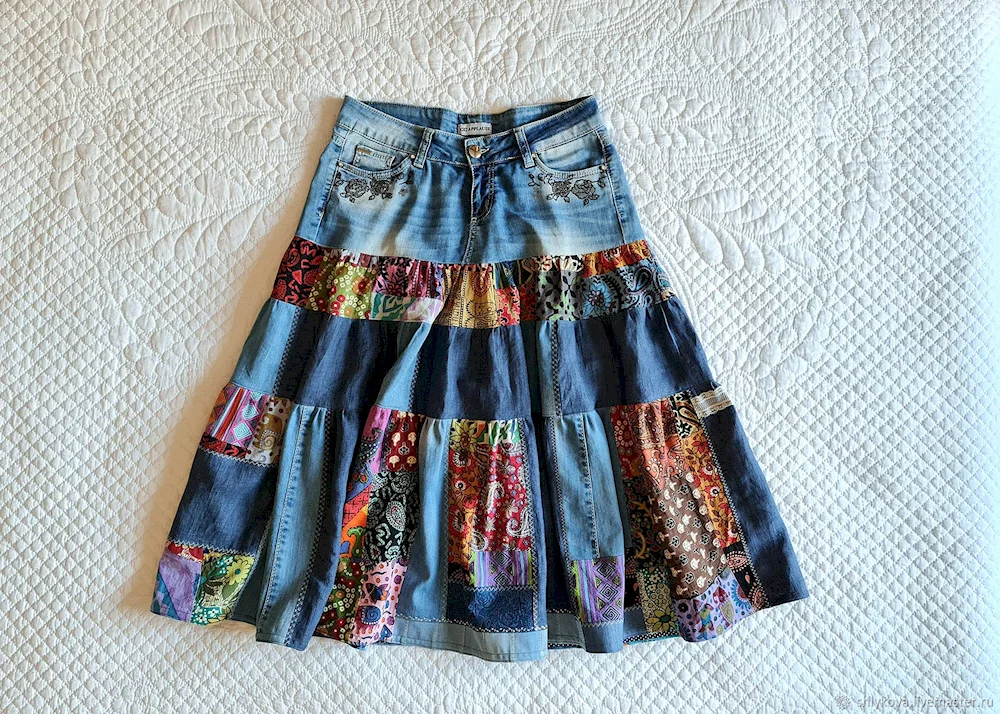 Denim Lambada skirt