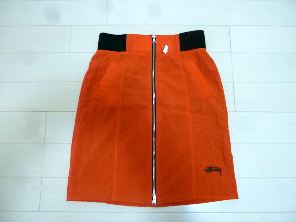 Orange skirt