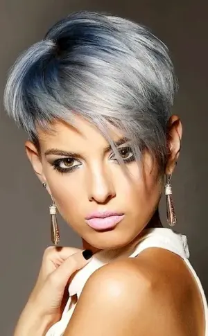 Yulia Kostyushkina Pixie hairstyle