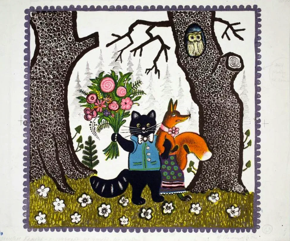 Yuri Alekseevich Vasnetsov illustrations