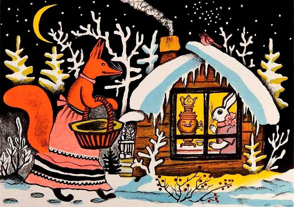 Yuri Alekseevich Vasnetsov illustrations