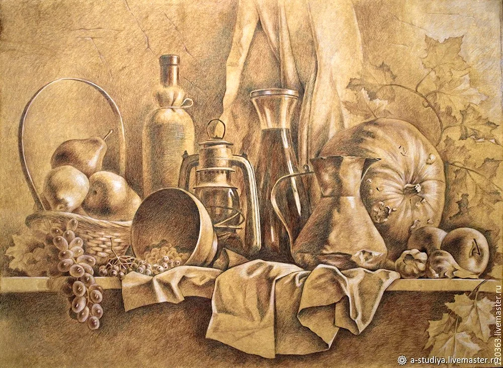 Yuri Kushevsky artist still life