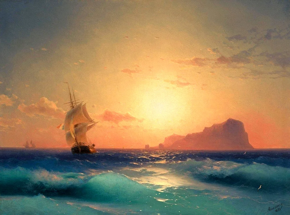 Ivan Konstantinovich Aivazovsky painting