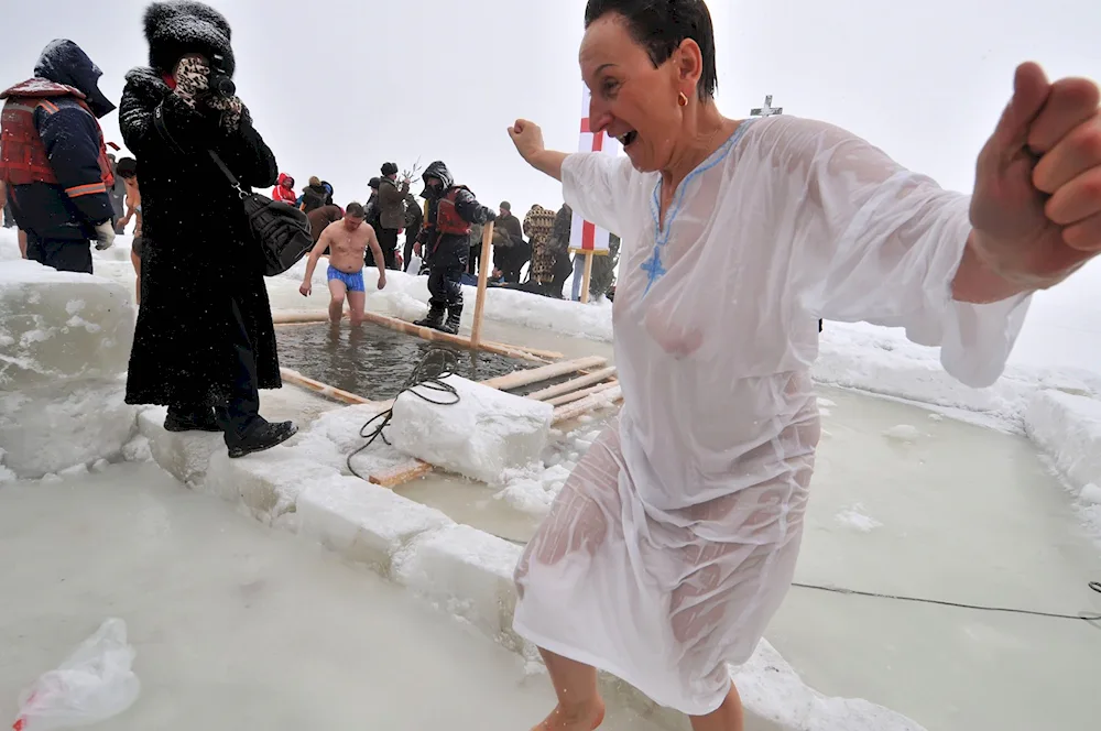 Women's image for baptism