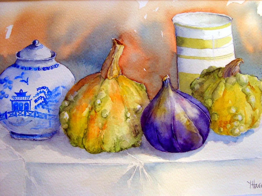 Academic rangtasvir still life watercolour