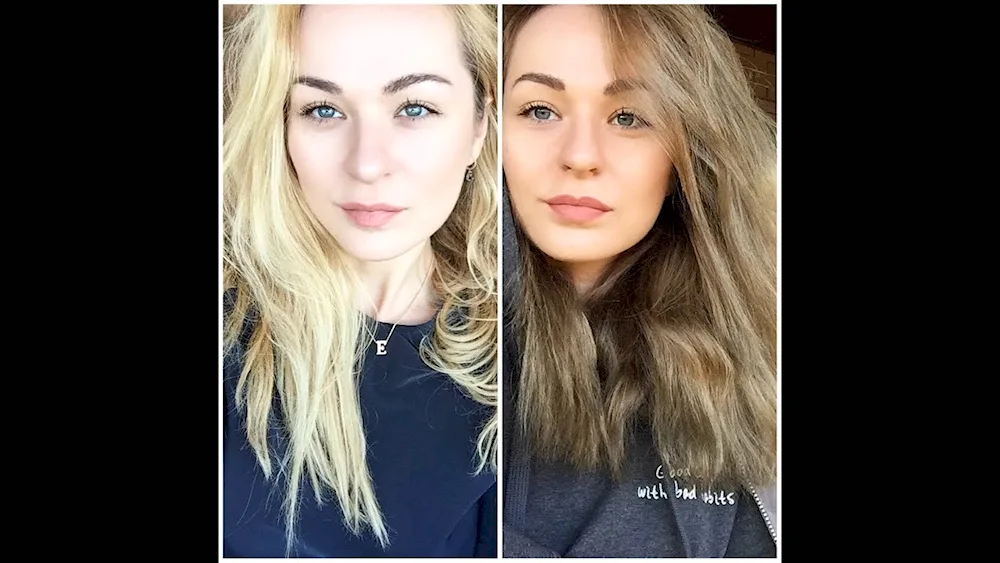 Total blonde faded roots