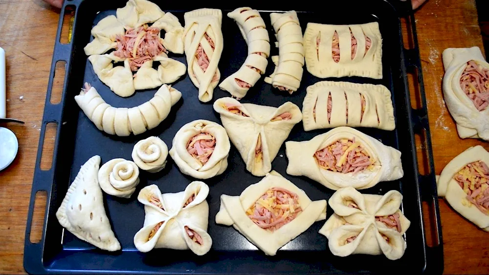 Puff Pastry khachapuri