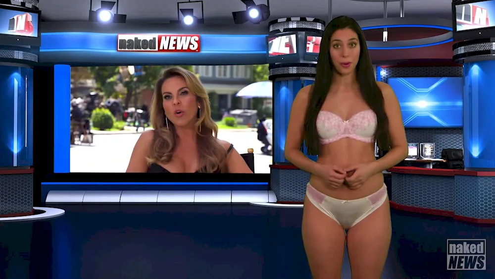 Isa Rossini naked News