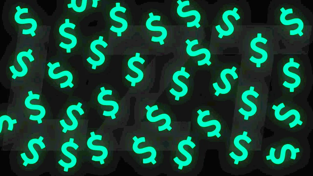 Money background for stream