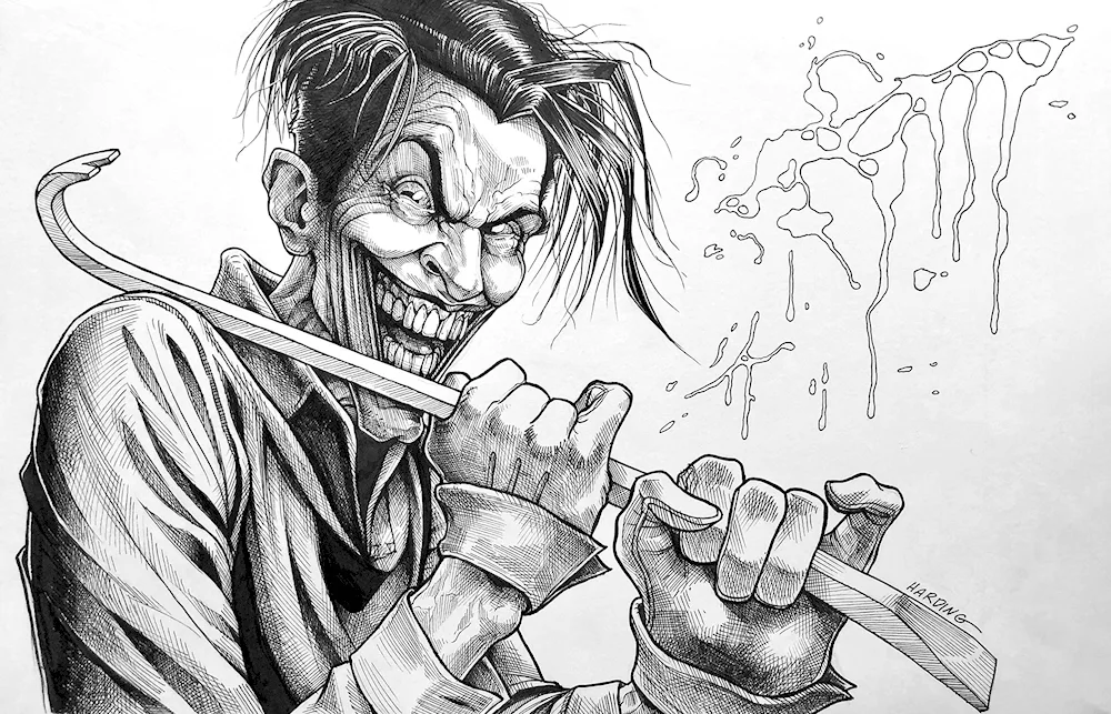 Joker hit Ledger tattoo