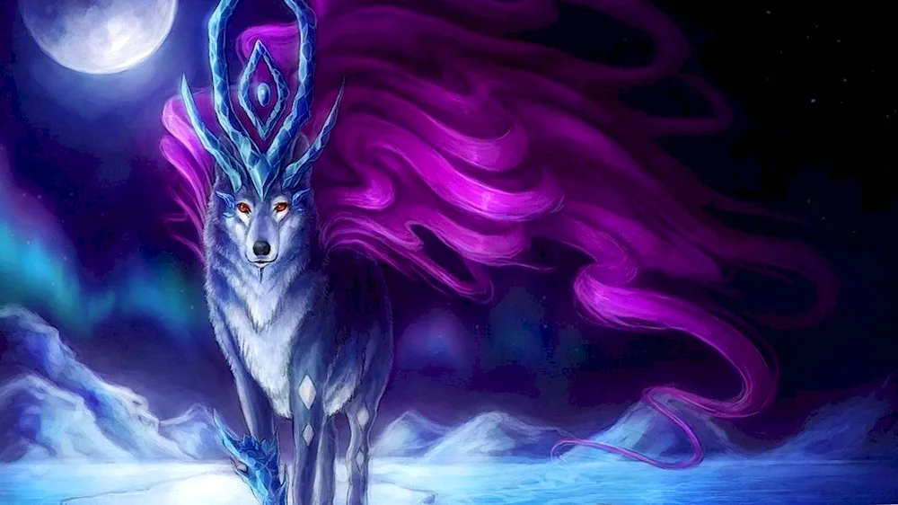 Fenrir wolf anime