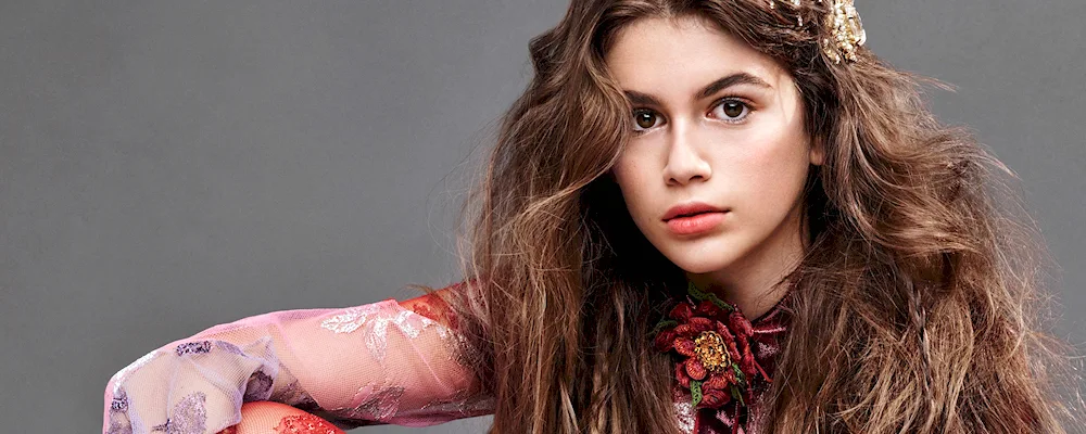 Kaia Gerber photoshoot in elle