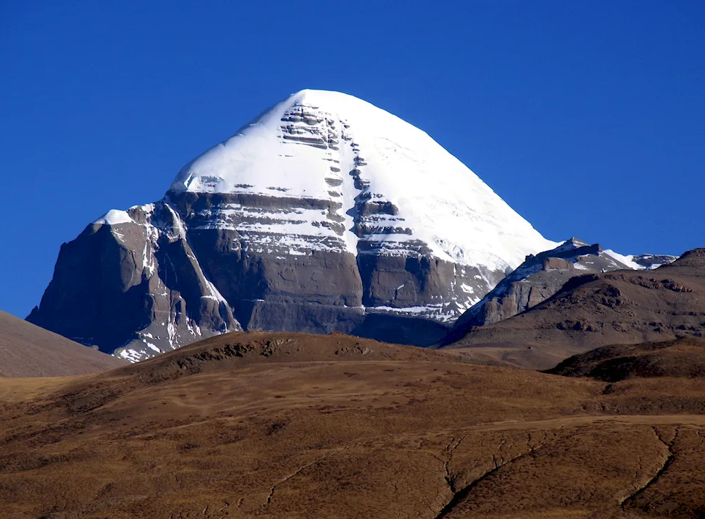 Kailas Mountain in Tibet. mountain in Tibet