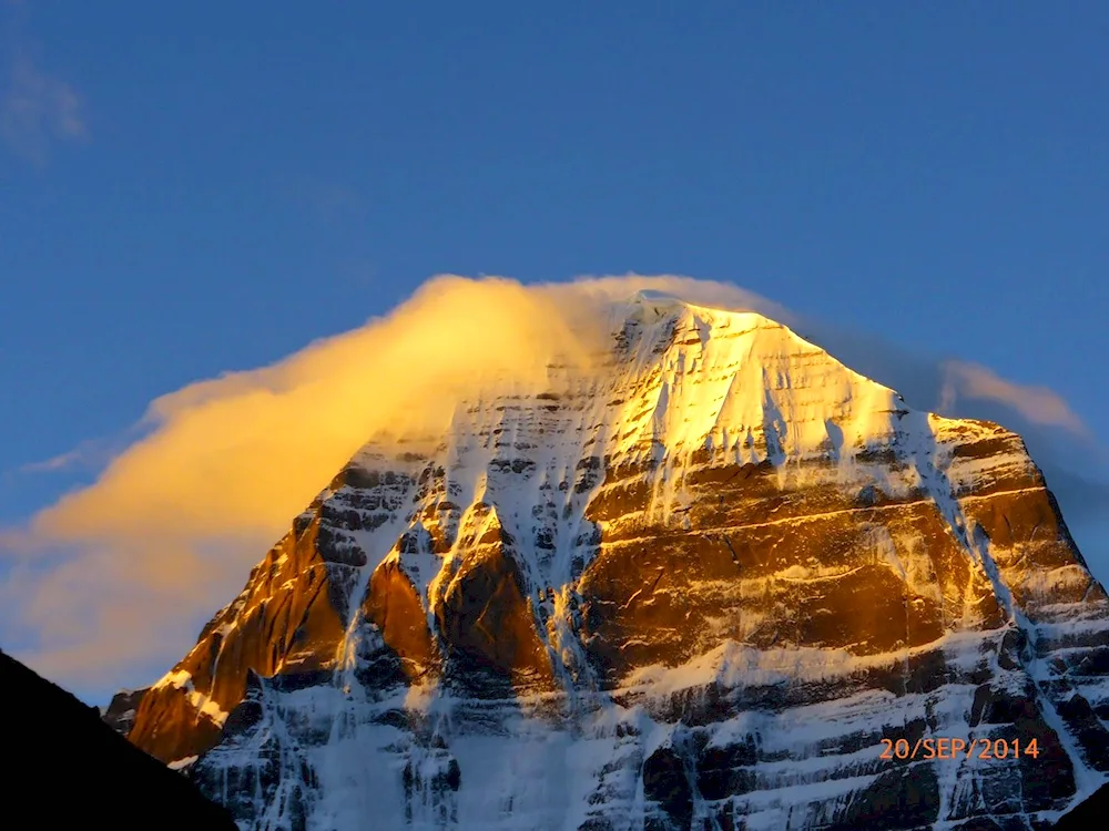 Kailas Mountain in Tibet