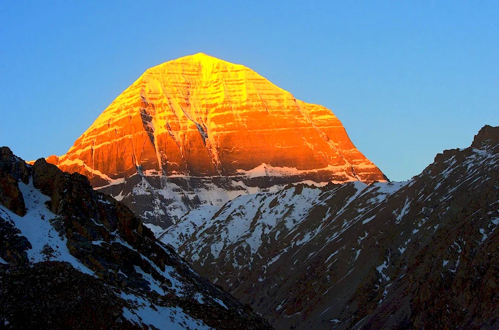 Kailas Mountain in Tibet