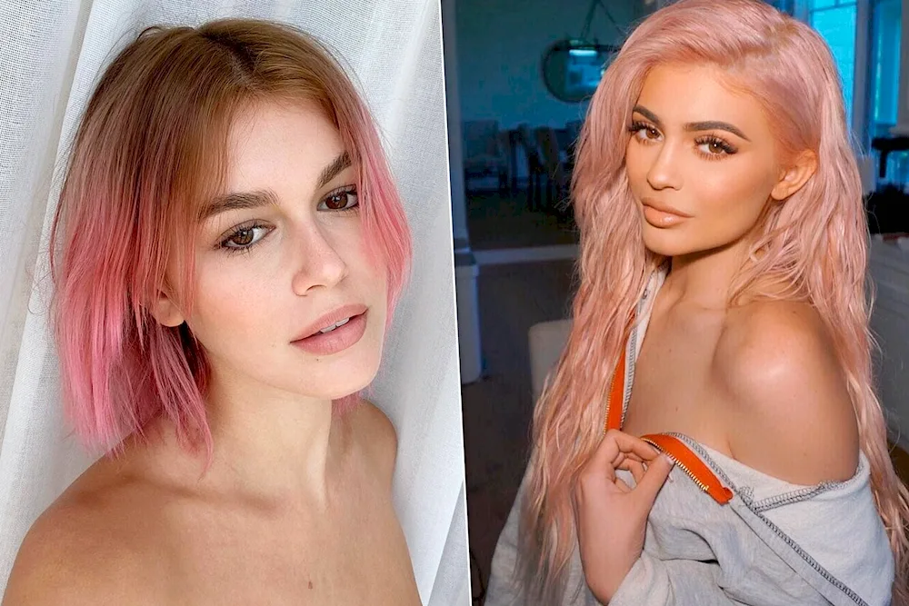 Rose Gold hair colour