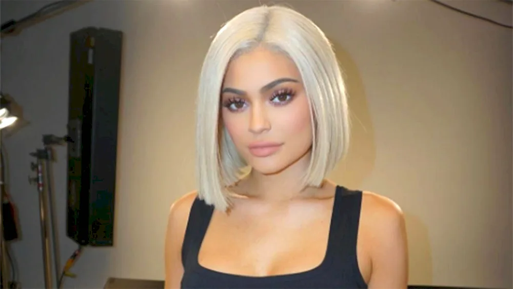 Kylie Jenner with a bob