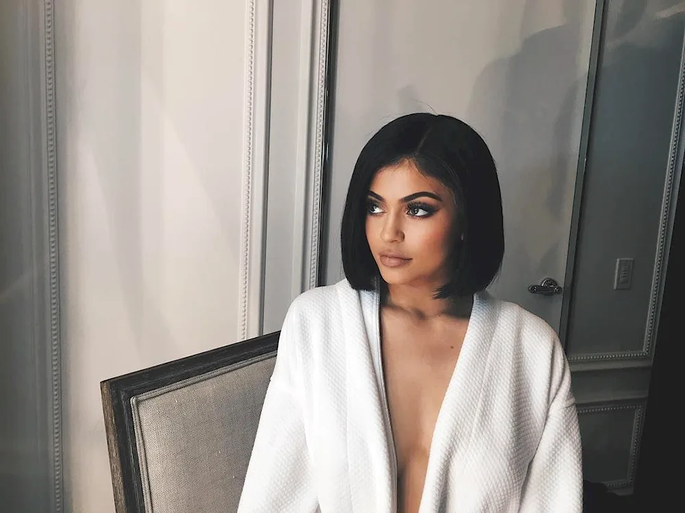 Kylie Jenner with a bob