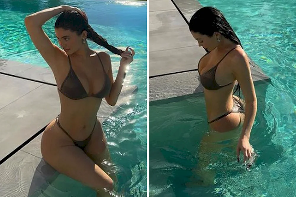 Kylie Jenner in a bikini 2020