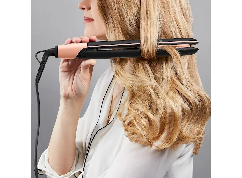 Magic hair iron